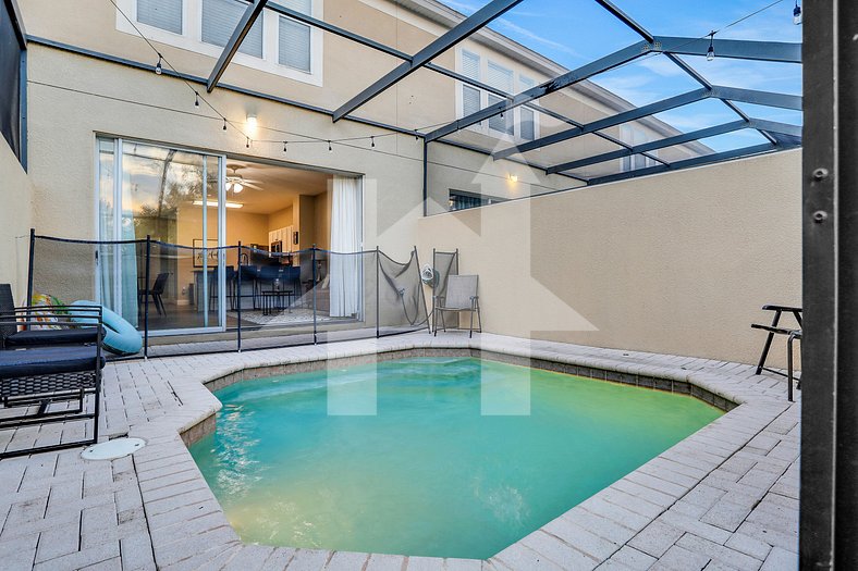 3 Bedroom Home in Kissimmee with Pool at Windsor Hills