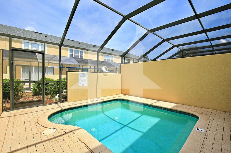 7661 - Casa 3Q/3B com Piscina | Perto da Disney