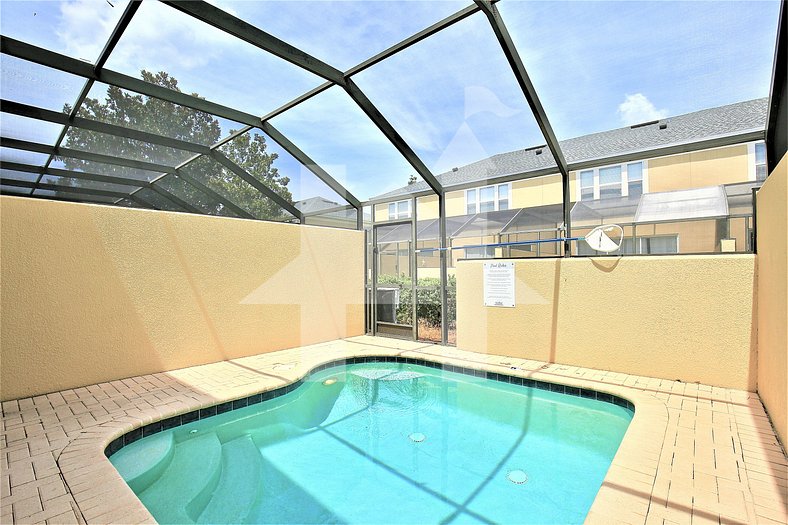 7661 - Casa 3Q/3B com Piscina | Perto da Disney