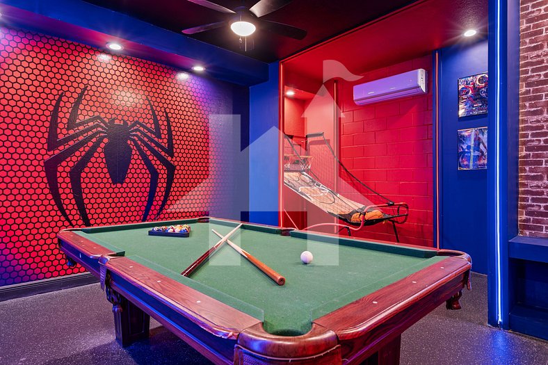 7819 - 6BD/4BA | Private Pool | Avengers Game Room