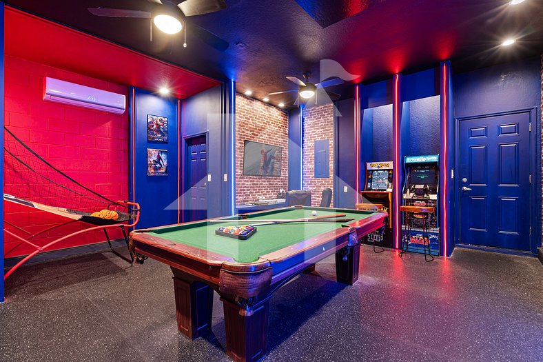 7819 - 6BD/4BA | Private Pool | Avengers Game Room