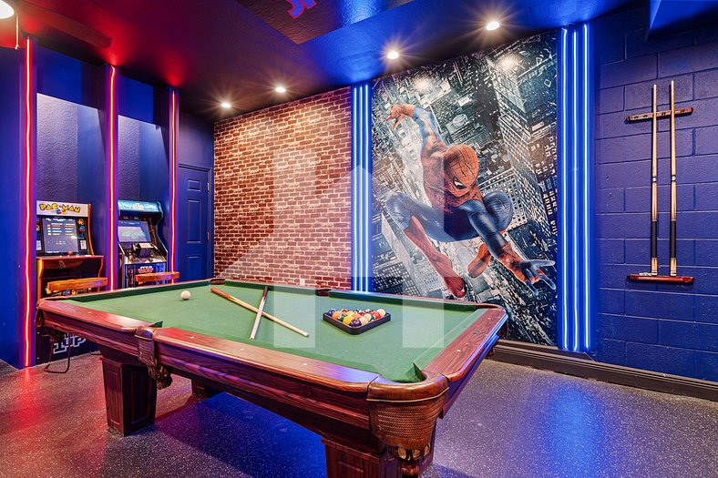 7819 - 6BD/4BA | Private Pool | Avengers Game Room